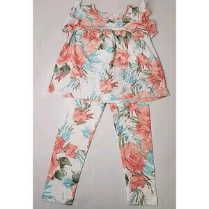 Childrens Place 2 Pc Set Floral 3t
